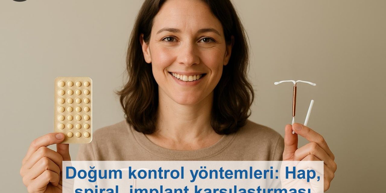 Doğum kontrol yöntemleri: Hap, spiral, implant karşılaştırması