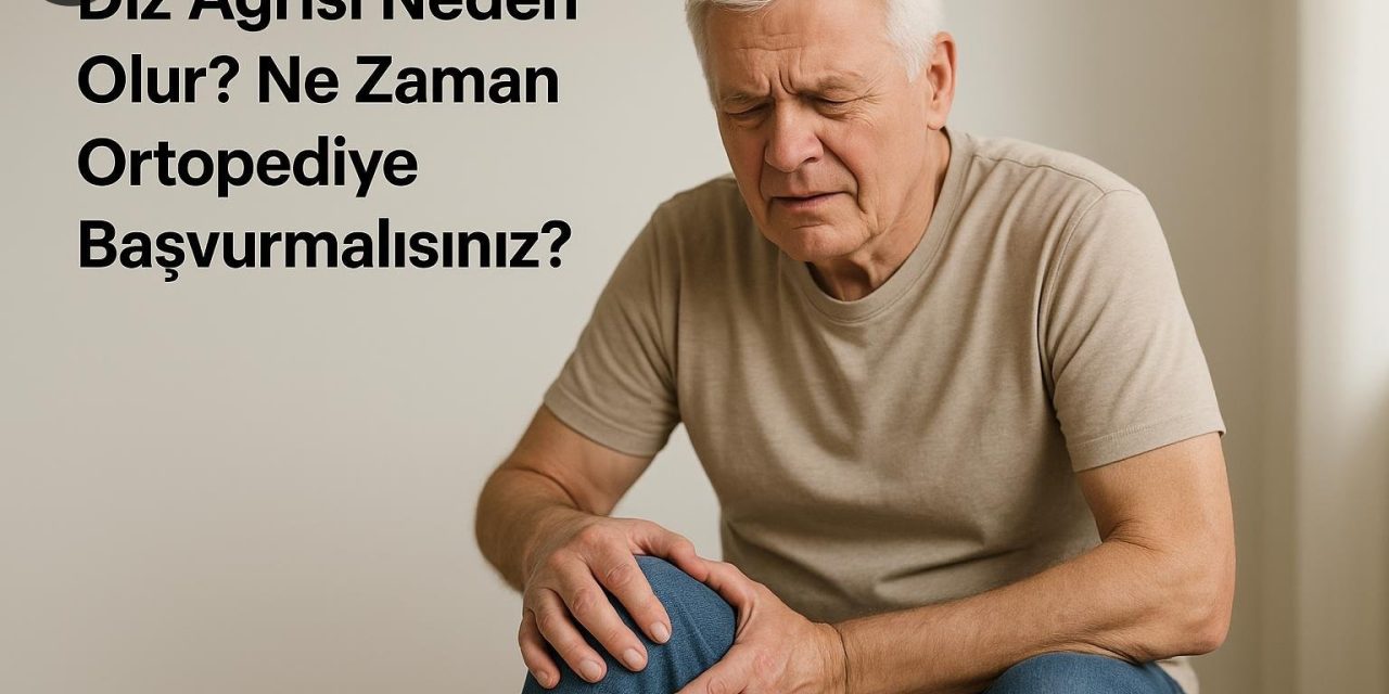 Diz Ağrısı Neden Olur? Ne Zaman Ortopediye Başvurmalısınız?